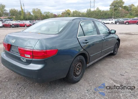 2005 Honda Accord 2.4 Lx z USA, uszkodzony, nr VIN 1HGCM56445A151290